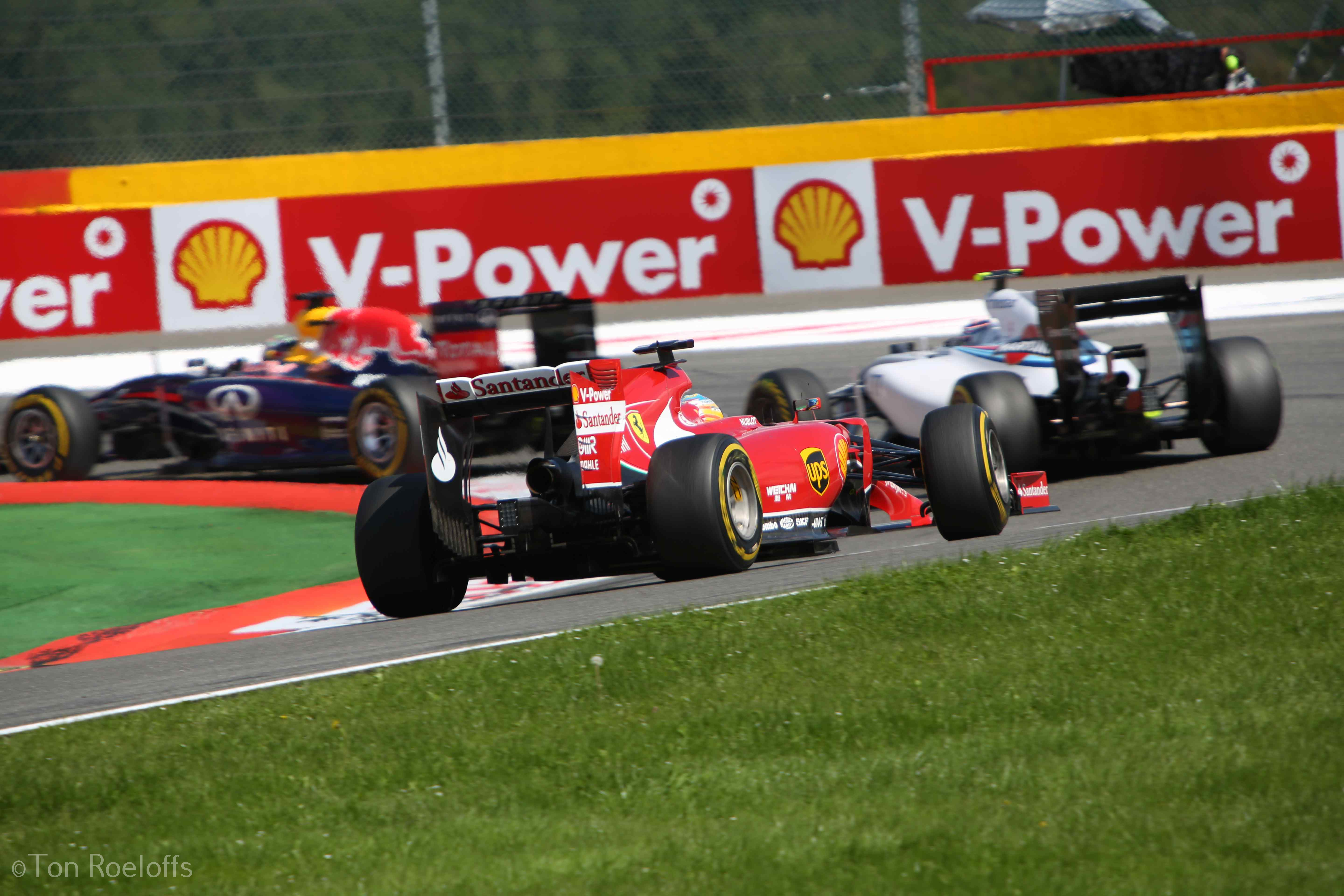 Verstappen pitbox